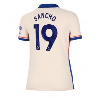 Camiseta Chelsea Jadon Sancho #19 Segunda Equipación Replica 2024-25 para mujer mangas cortas